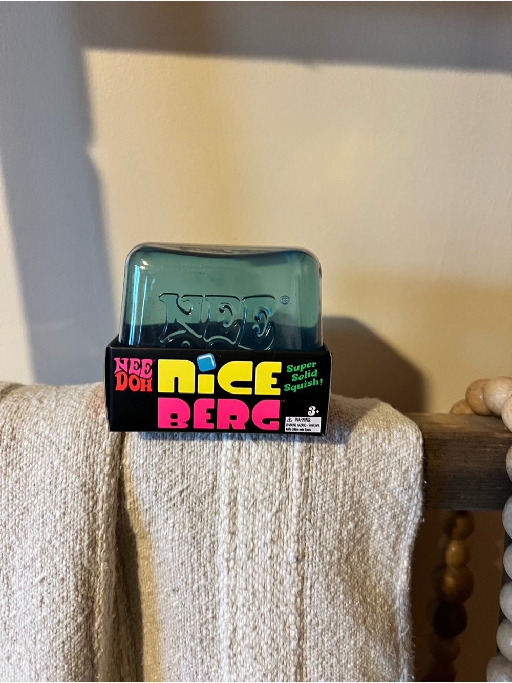 NeeDoh Nice Berg Squeeze Toy - blue